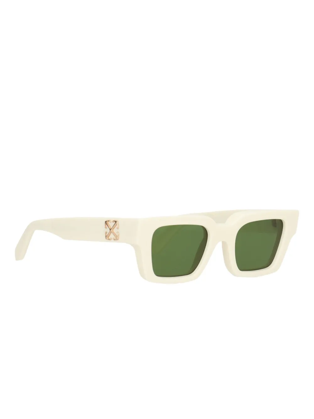 Off-White Eyewear geometric-frame sunglasses - Wit