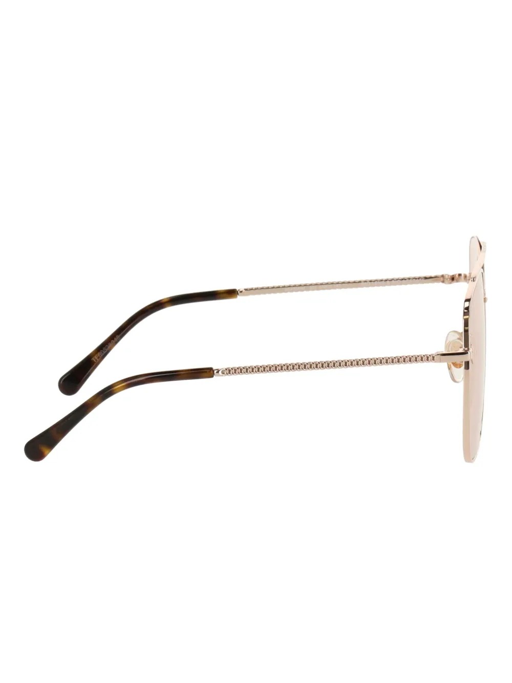 Stella Mccartney Falabella Pilot-frame Sunglasses In Pink