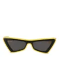 Off-White Eyewear geometric-frame sunglasses - Yellow