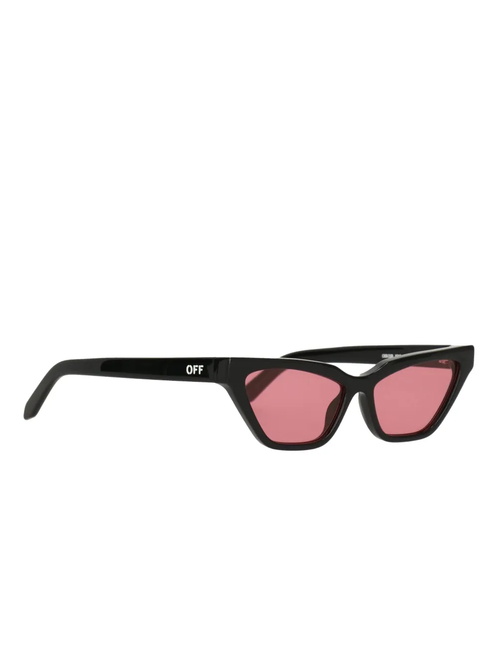 Off-White Eyewear cat-eye tinted-lenses sunglasses - Zwart