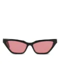 Off-White Eyewear cat-eye tinted-lenses sunglasses - Black