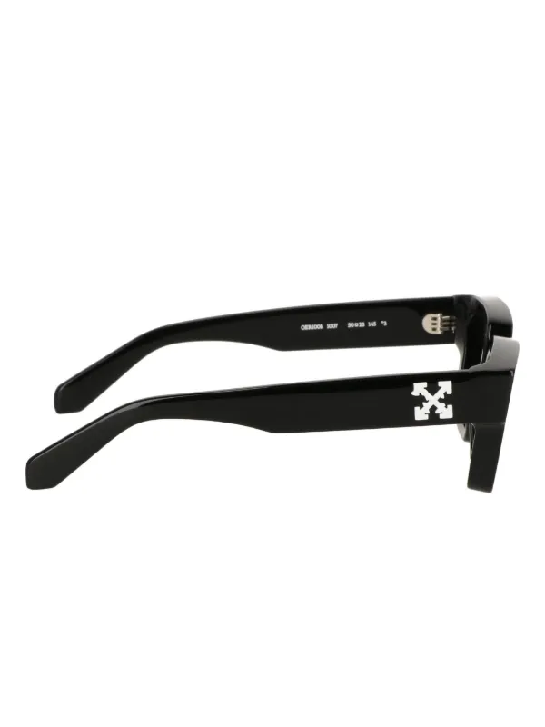 Off-White Eyewear Lecce サングラス | ブラック | FARFETCH JP