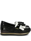 Hogan platform tassel loafers - Black