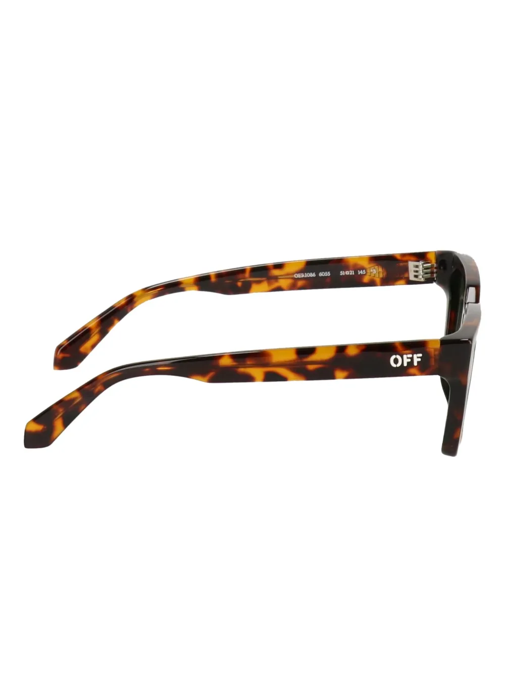 Off-white Eyewear Tortoiseshell Square-frame Sunglasses In Brown