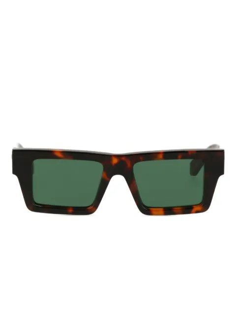 Off-White Eyewear tortoiseshell rectangle-frame sunglasses