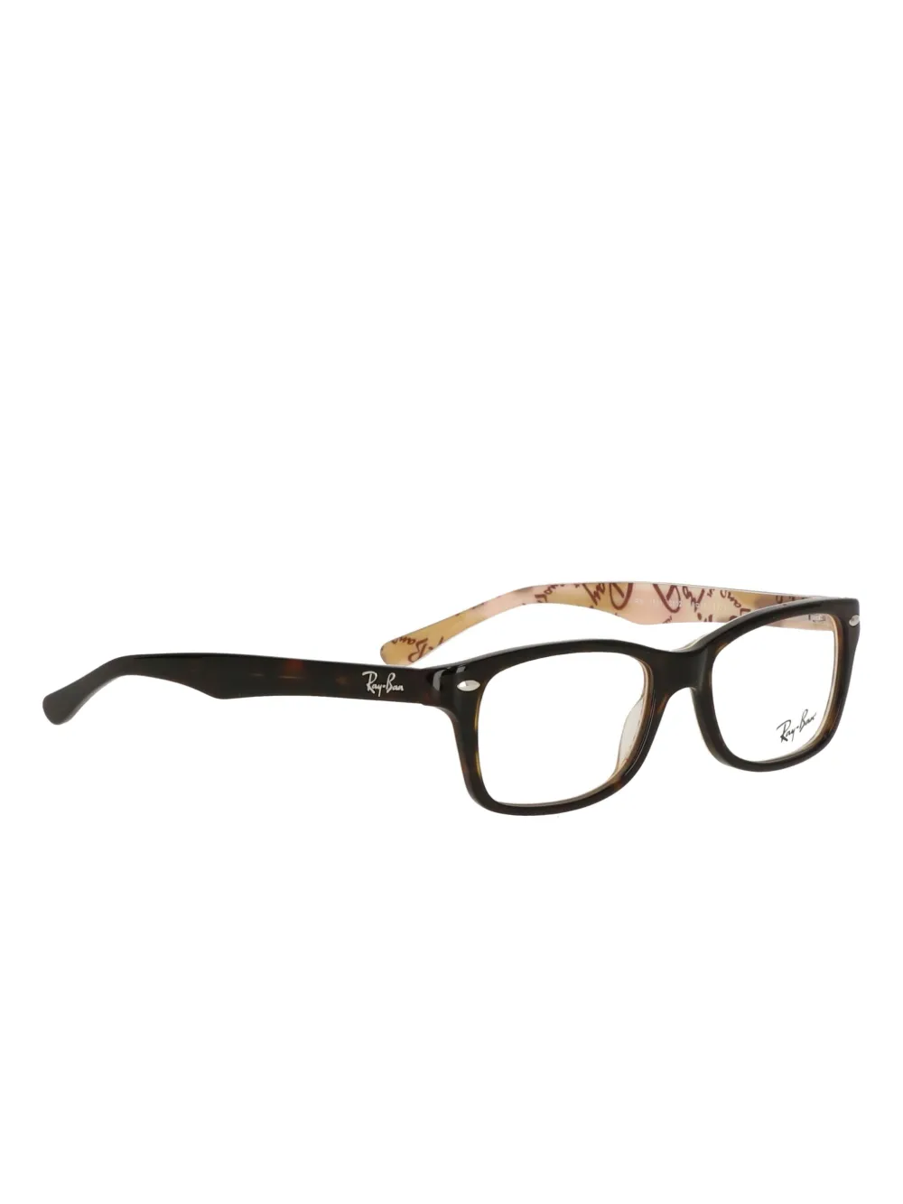 RAY-BAN JUNIOR rectangular-frame glasses Bruin