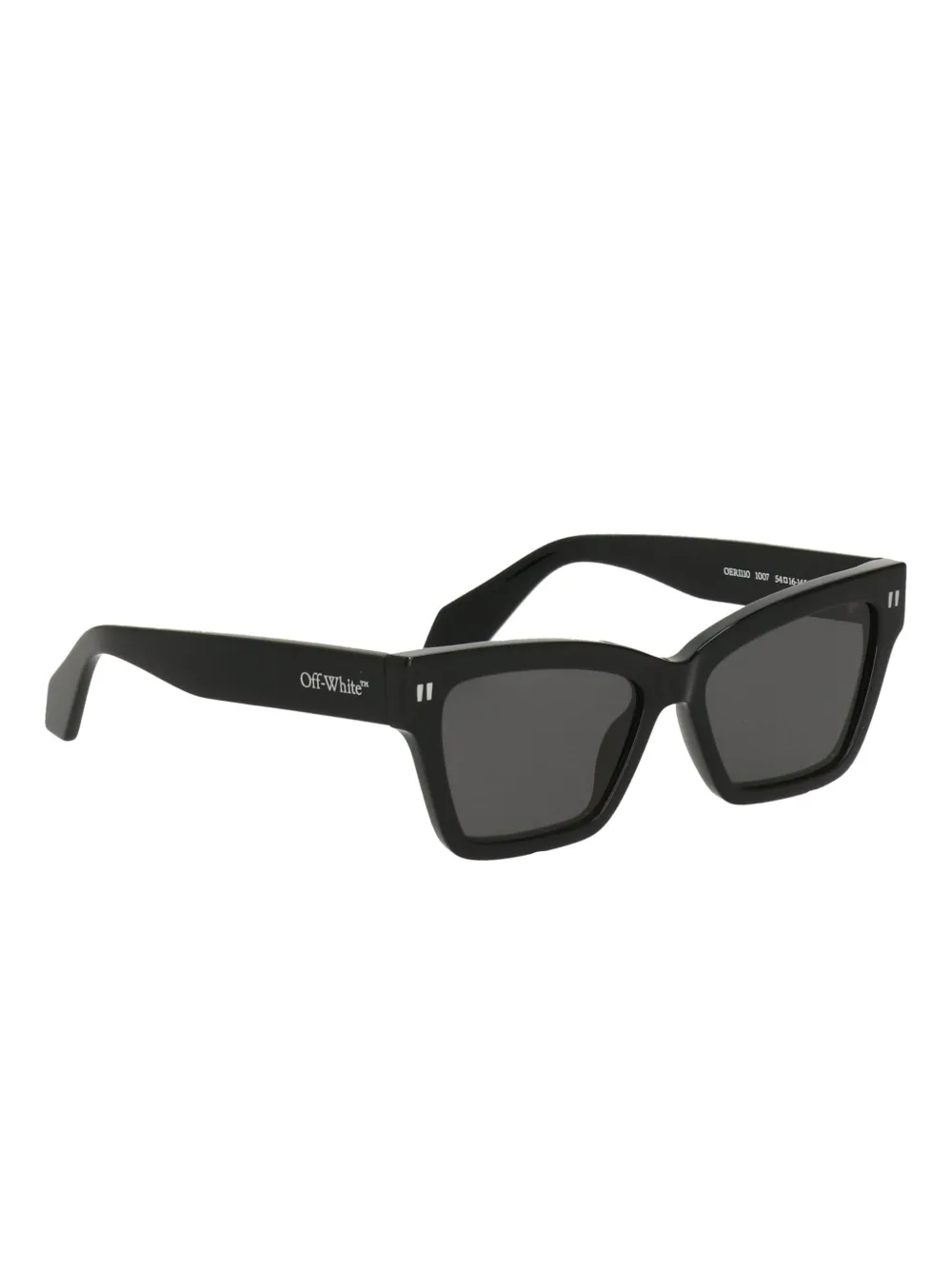 Off-White Eyewear square-lenses tinted sunglasses - Zwart