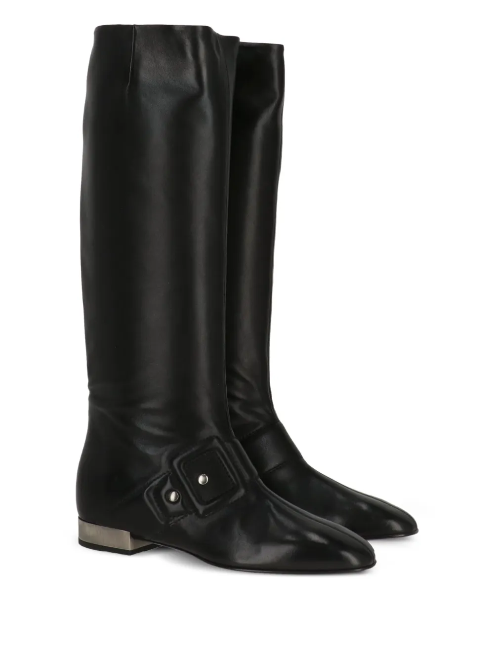 Roger Vivier buckle-detail leather knee-high boots | Knee-High Boots | Image 2