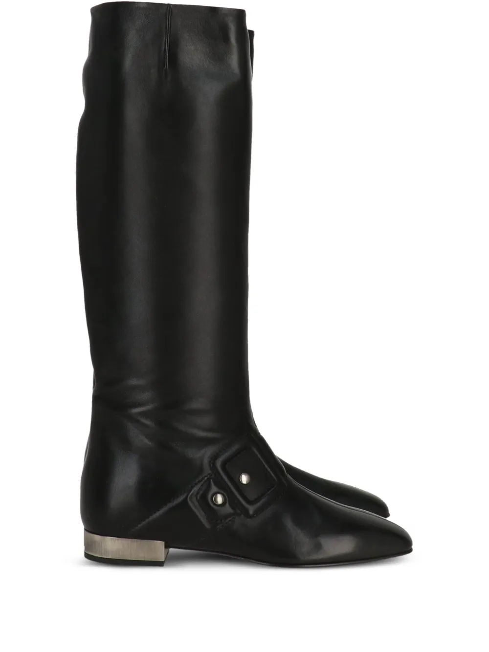 Roger Vivier botas altas con detalle de hebilla | negro | Image 1