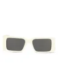 Off-White rectangle-frame tinted sunglasses