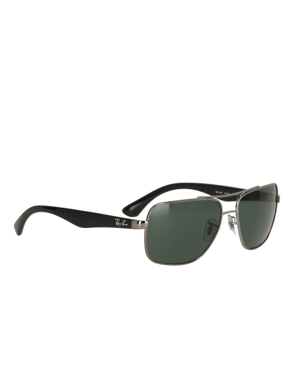 Ray-Ban rectangle-frame sunglasses - Zwart