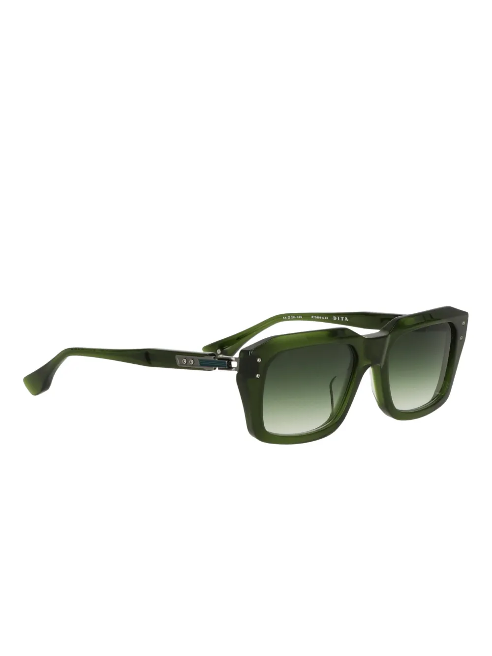 Dita Eyewear Grandmaster-Nine zonnebril met vierkant montuur - Groen