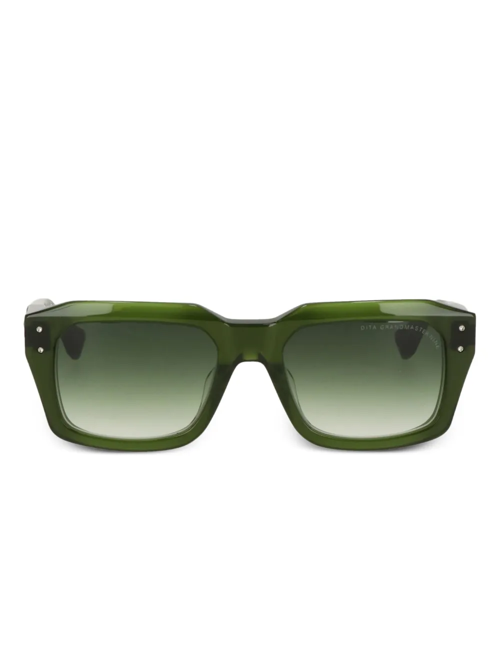 Dita Eyewear Grandmaster-Nine zonnebril met vierkant montuur Groen