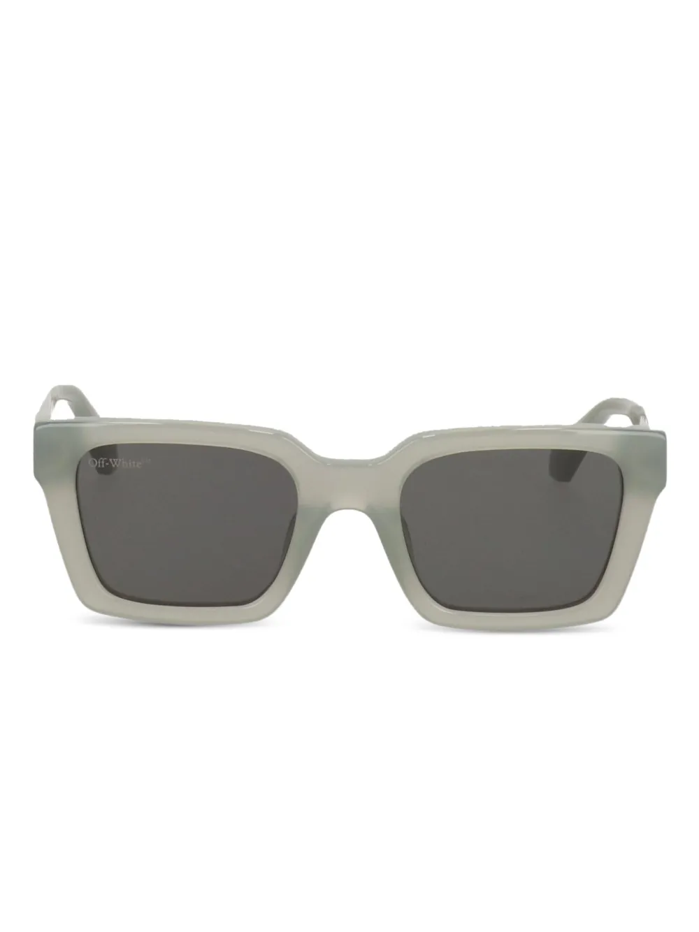 Off-white Square-frame Tinted Sunglasses In Gray