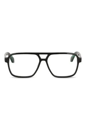 Off-White™ スクエアフレーム メガネ Off-White Eyewear オフホワイト スクエア眼鏡フレーム Off-White Eyewear