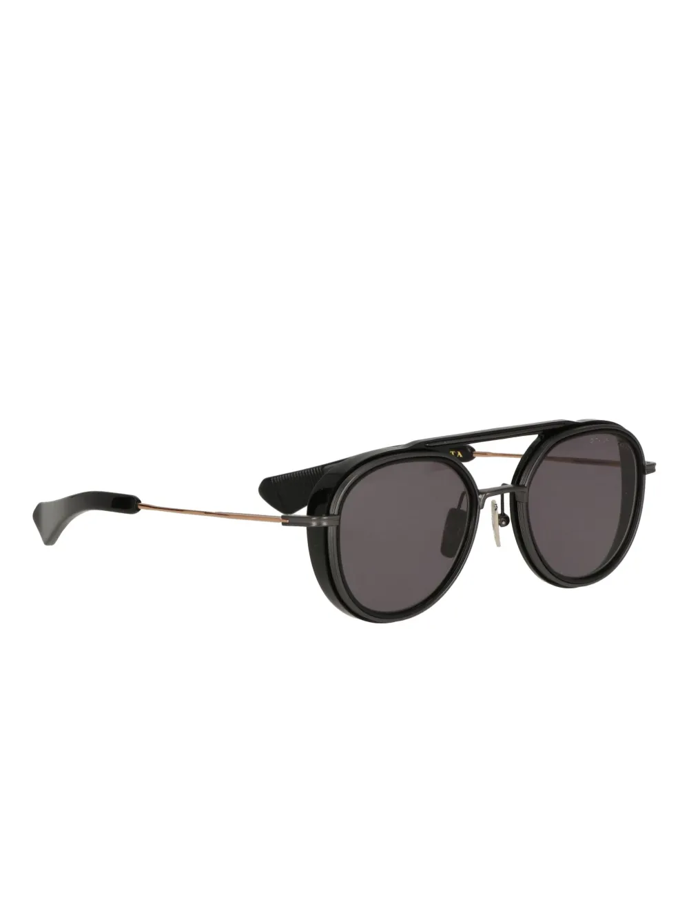 Dita Eyewear Spacecraft zonnebril met rond montuur Zwart
