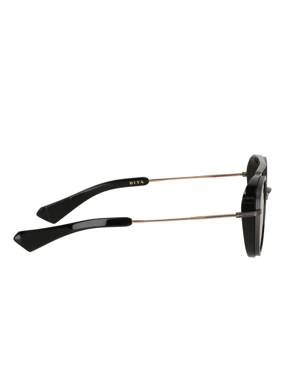 Dita Eyewear Spacecraft zonnebril met rond montuur Zwart