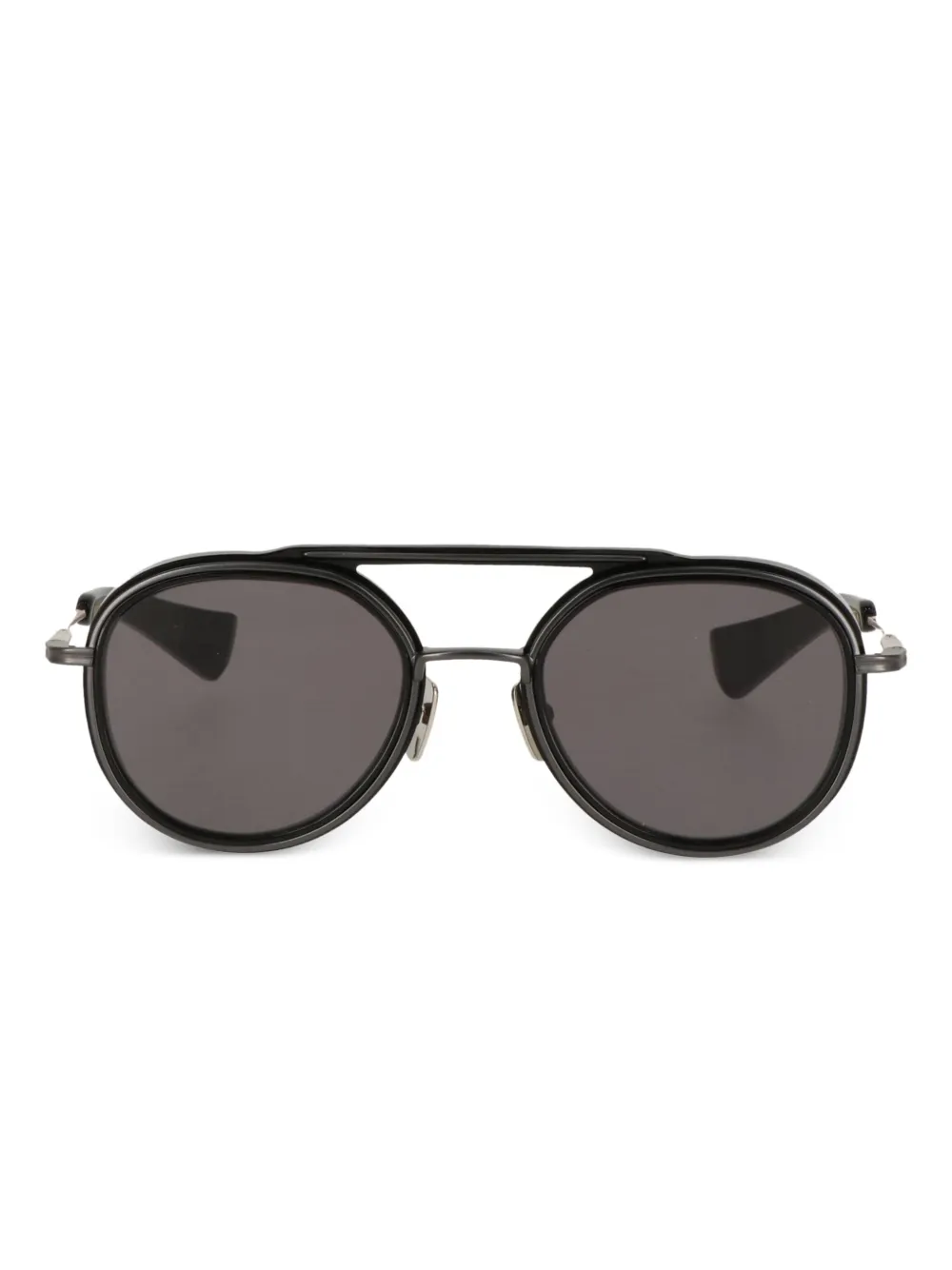 Dita Eyewear Spacecraft zonnebril met rond montuur Zwart