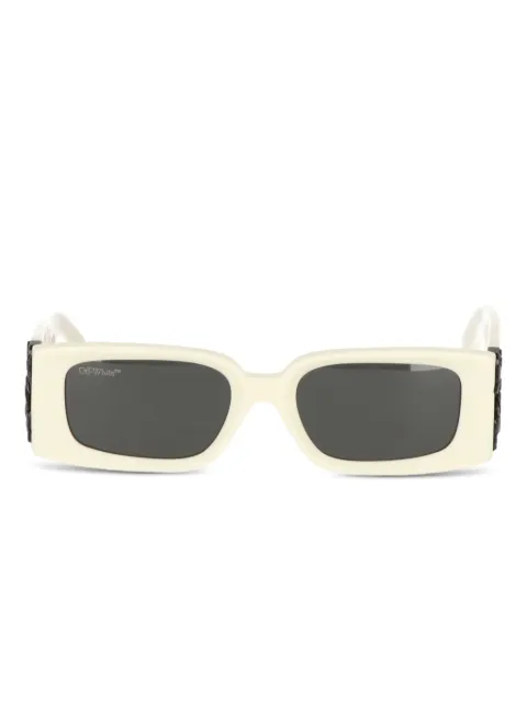 Off-White arrow-detail square-frame sunglasses