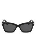 Off-White geometric-frame tinted sunglasses - Black
