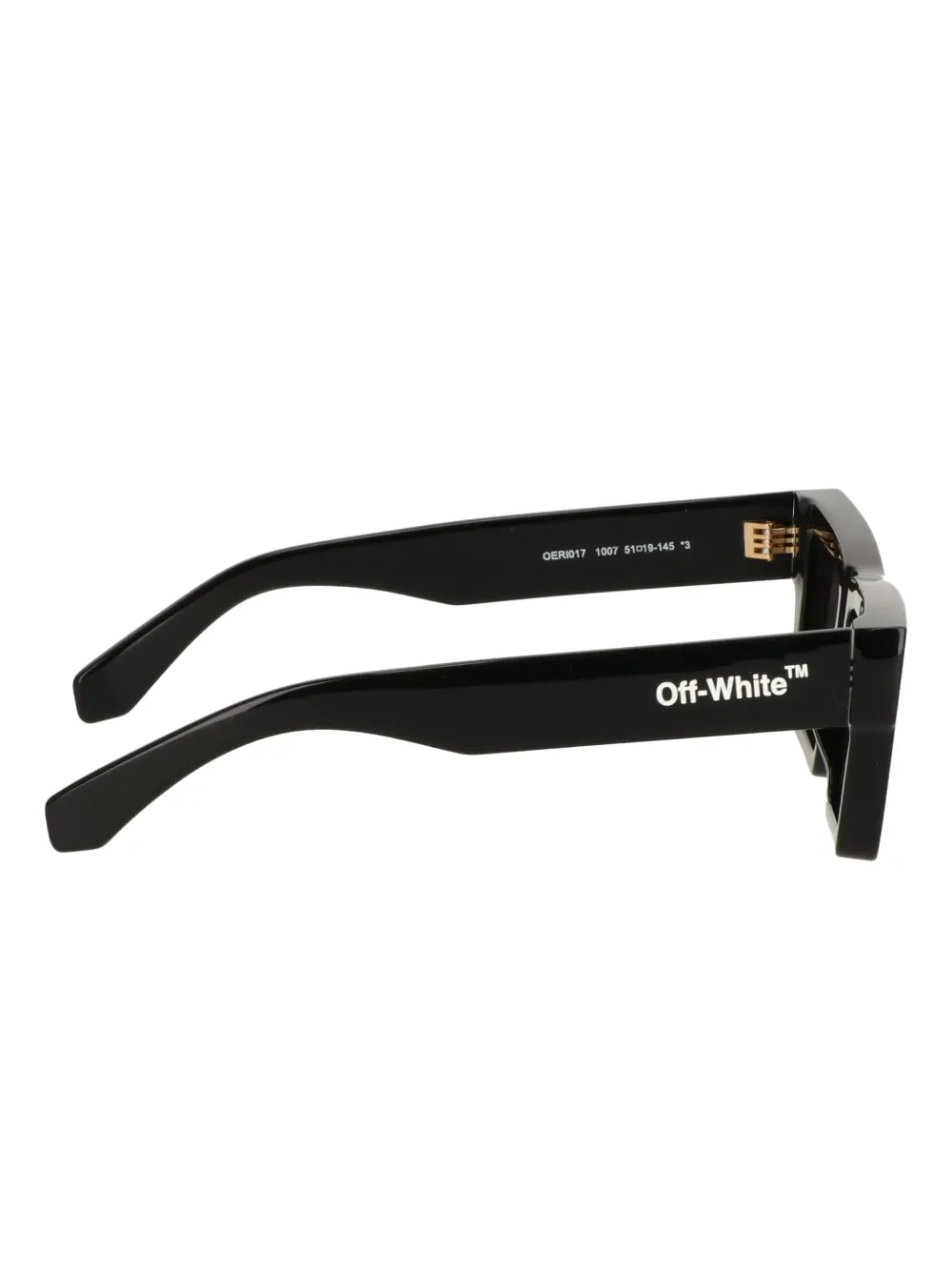 Off-white Rectangle-frame Sunglasses In Black
