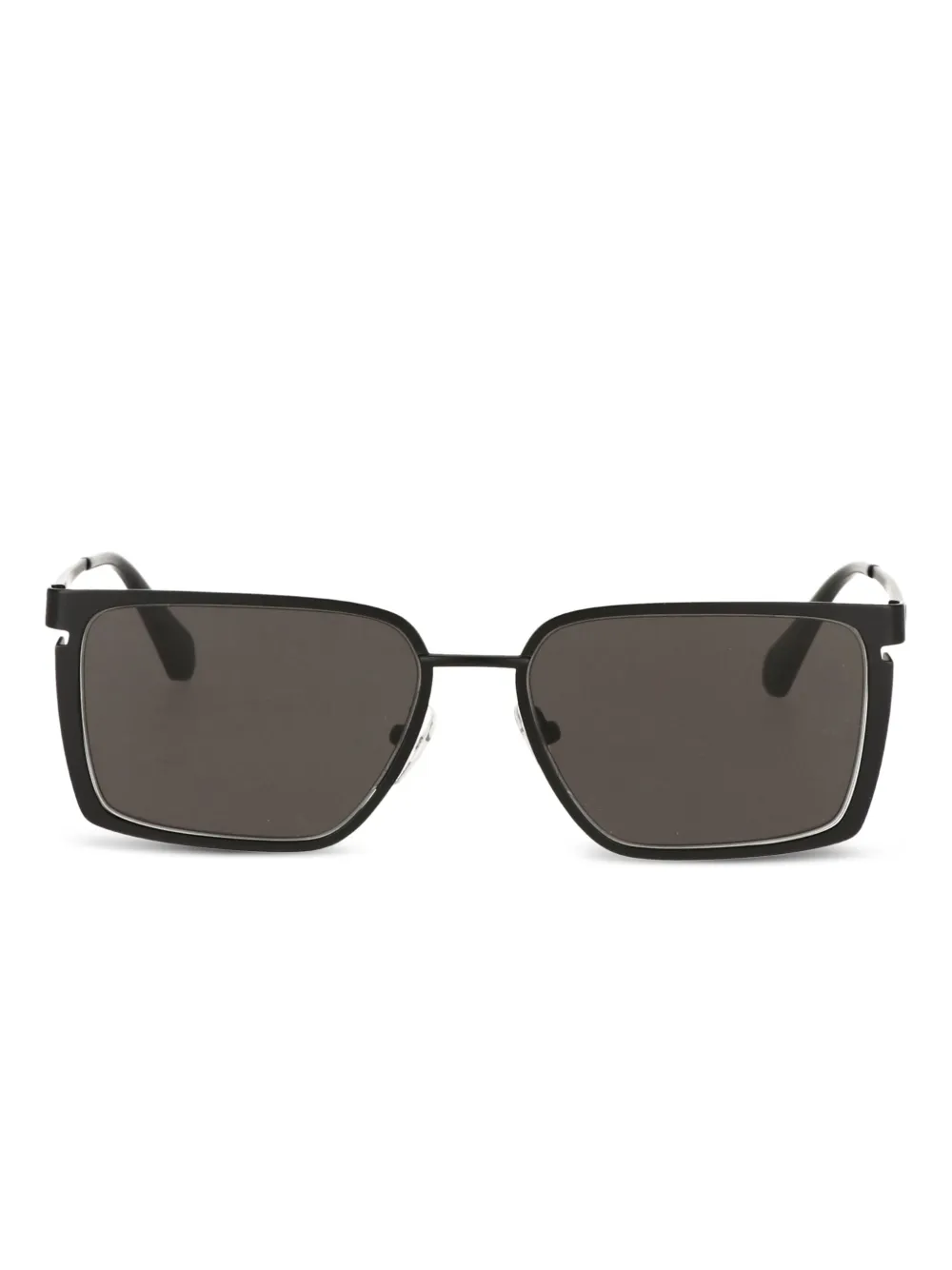 Off-white Square-frame Tinted-lens Sunglasses In Black