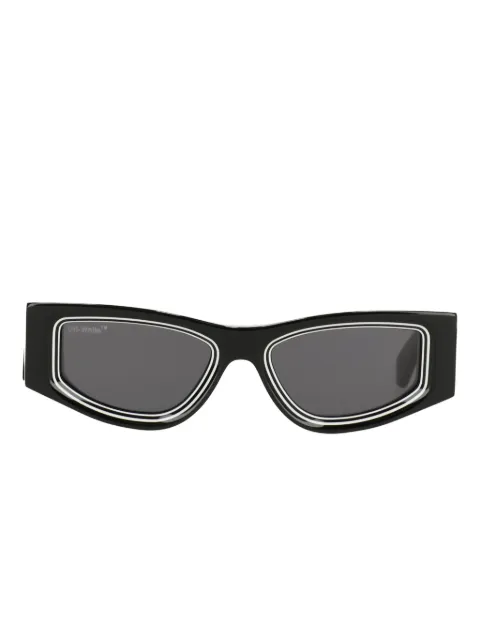 Off-White Eyewear round-lenses tinted sunglasses