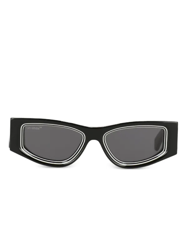 ✨Off-White ブラック サングラス~* Off-White オフホワイト サングラス ブラック - メルカリ