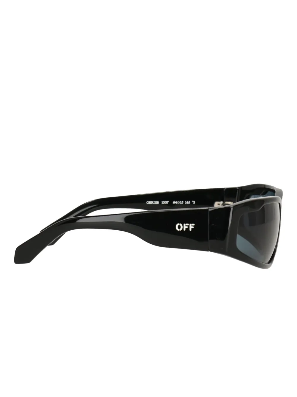 Off-white Square-frame Tinted Sunglasses In Black