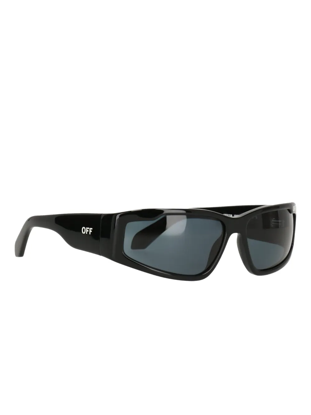 Off-white Square-frame Tinted Sunglasses In Black