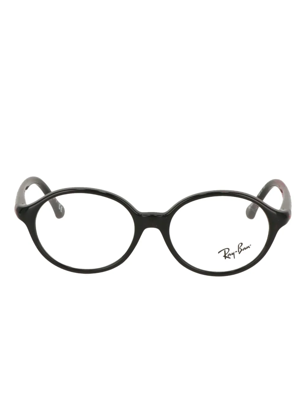 RAY-BAN JUNIOR round-frame glasses Zwart