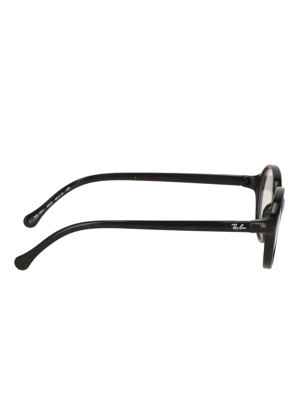 RAY-BAN JUNIOR round-frame glasses Zwart