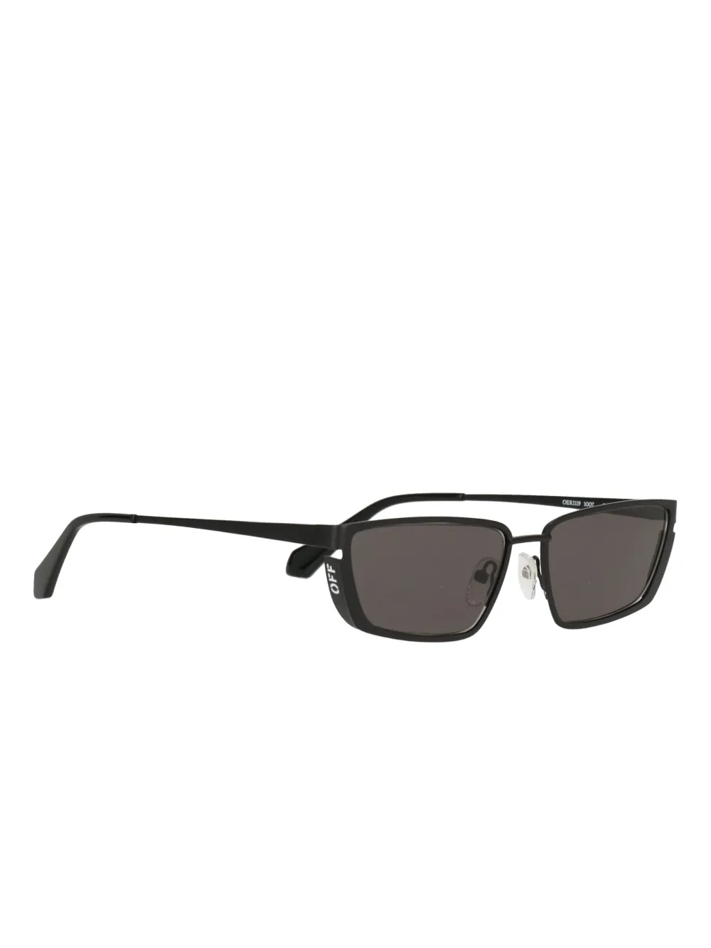 Off-white Off White Unisex Black Sunglasses In Black