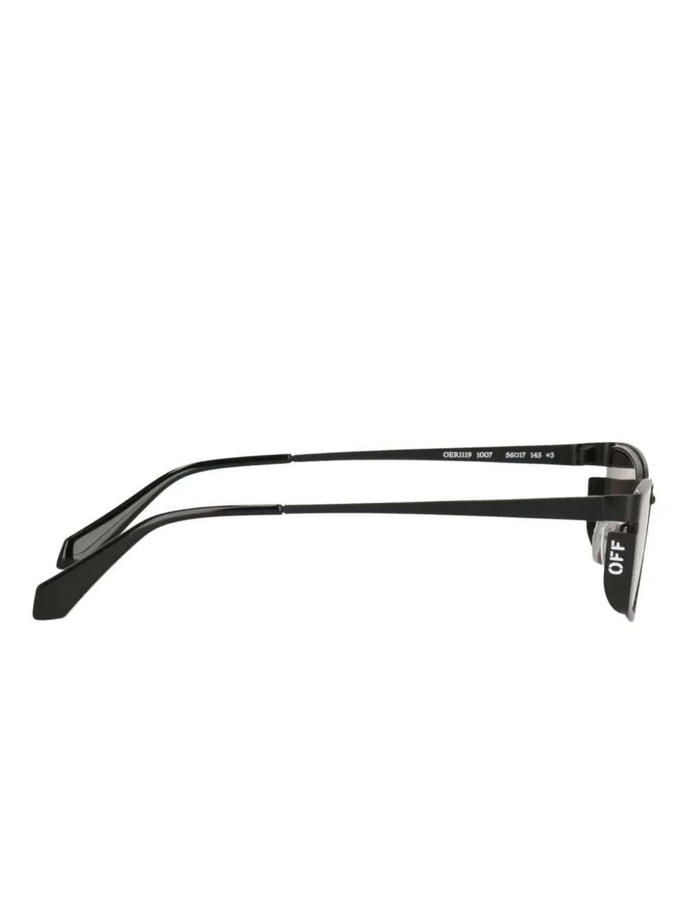 Off-white Off White Unisex Black Sunglasses In Black