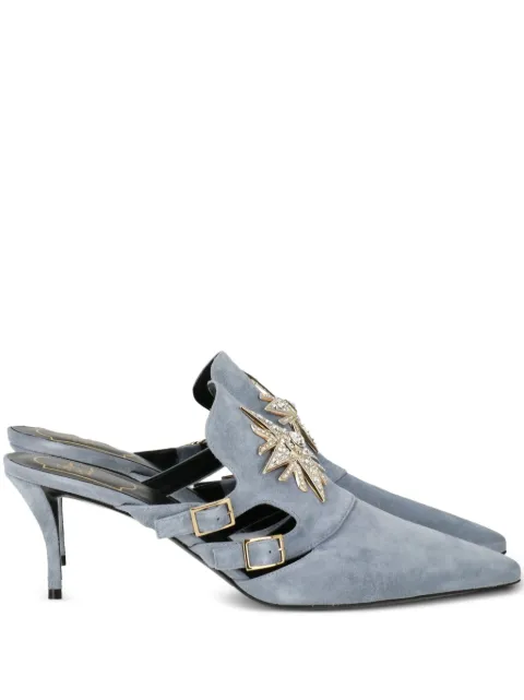 Roger Vivier 70mm star-embellished buckle mules
