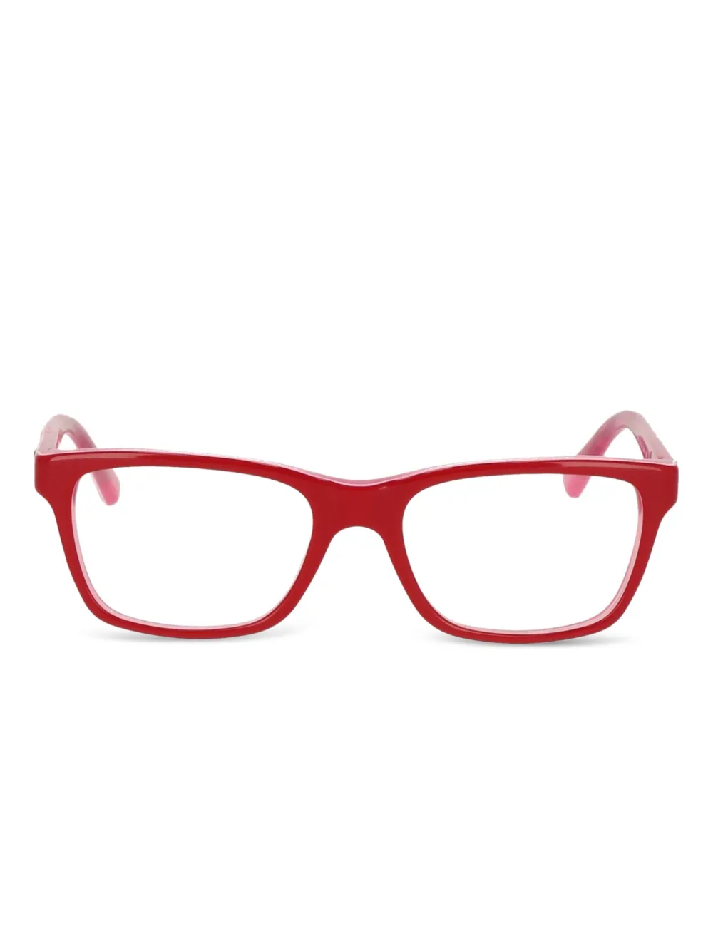 RAY-BAN JUNIOR Bril met rechthoekig montuur Rood