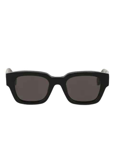 Off-White round-lenses tinted sunglasses