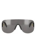 Stella McCartney shield frame sunglasses - Black