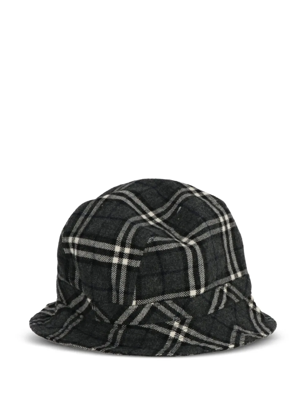 Burberry checked bucket hat | Black | Image 1