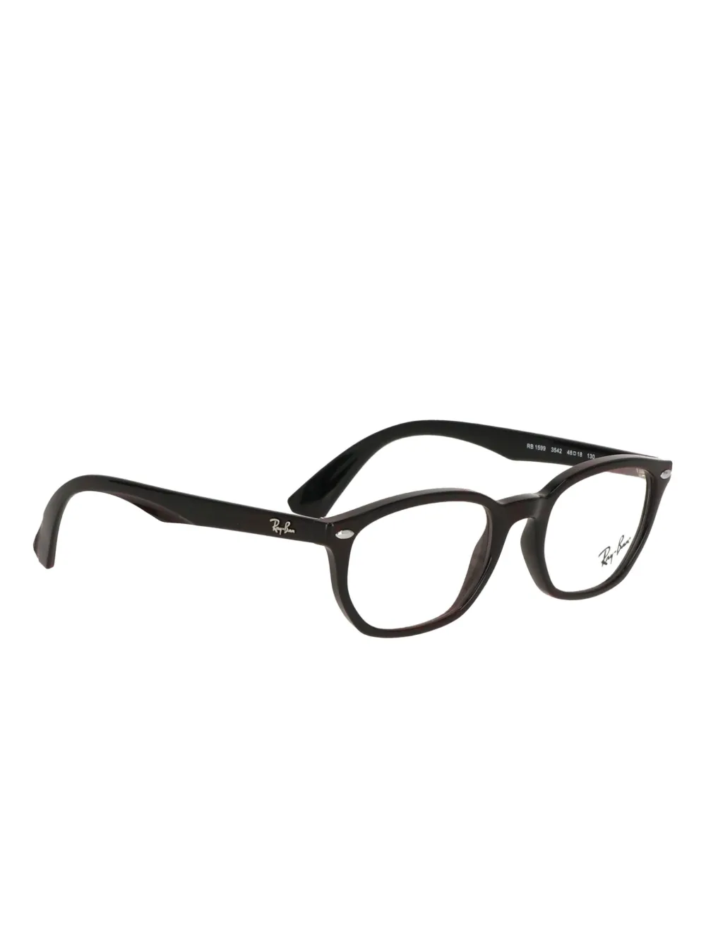RAY-BAN JUNIOR rectangular-frame glasses Zwart