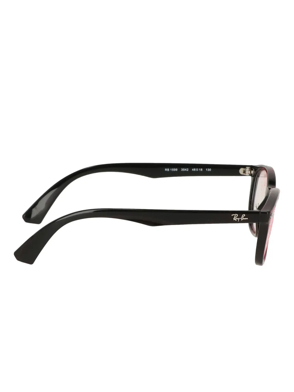 RAY-BAN JUNIOR rectangular-frame glasses Zwart