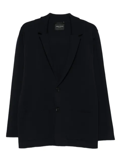 Roberto Collina two-button patch-pocket blazer
