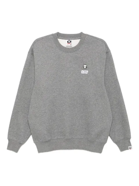 AAPE BY *A BATHING APE® sudadera con aplique del logo