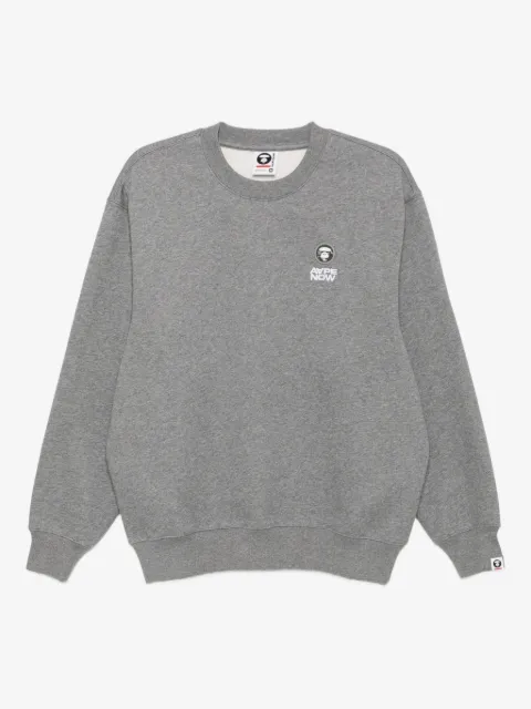 AAPE BY *A BATHING APE® logo-appliqué sweatshirt
