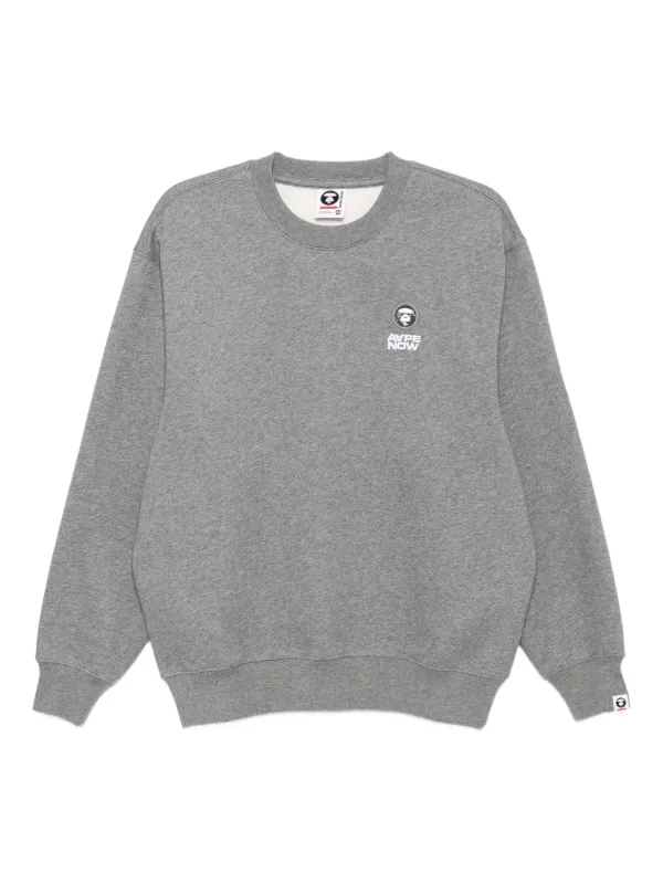 AAPE BY *A BATHING APE® ロゴ スウェットシャツ | グレー | FARFETCH JP