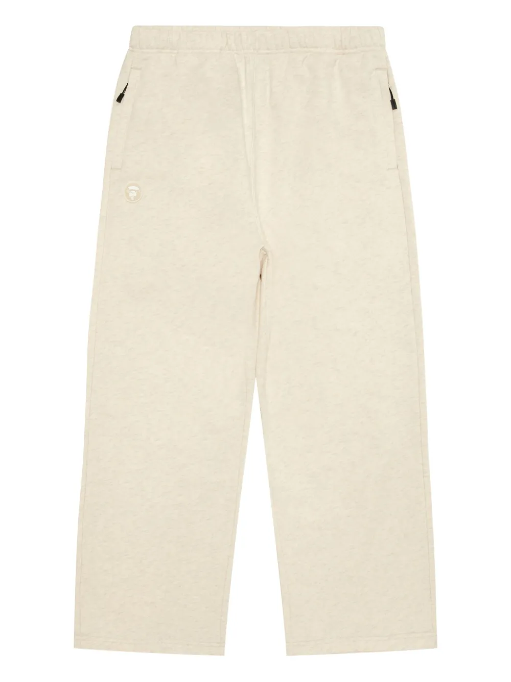 AAPE BY *A BATHING APE Trainingsbroek met logopatch Beige