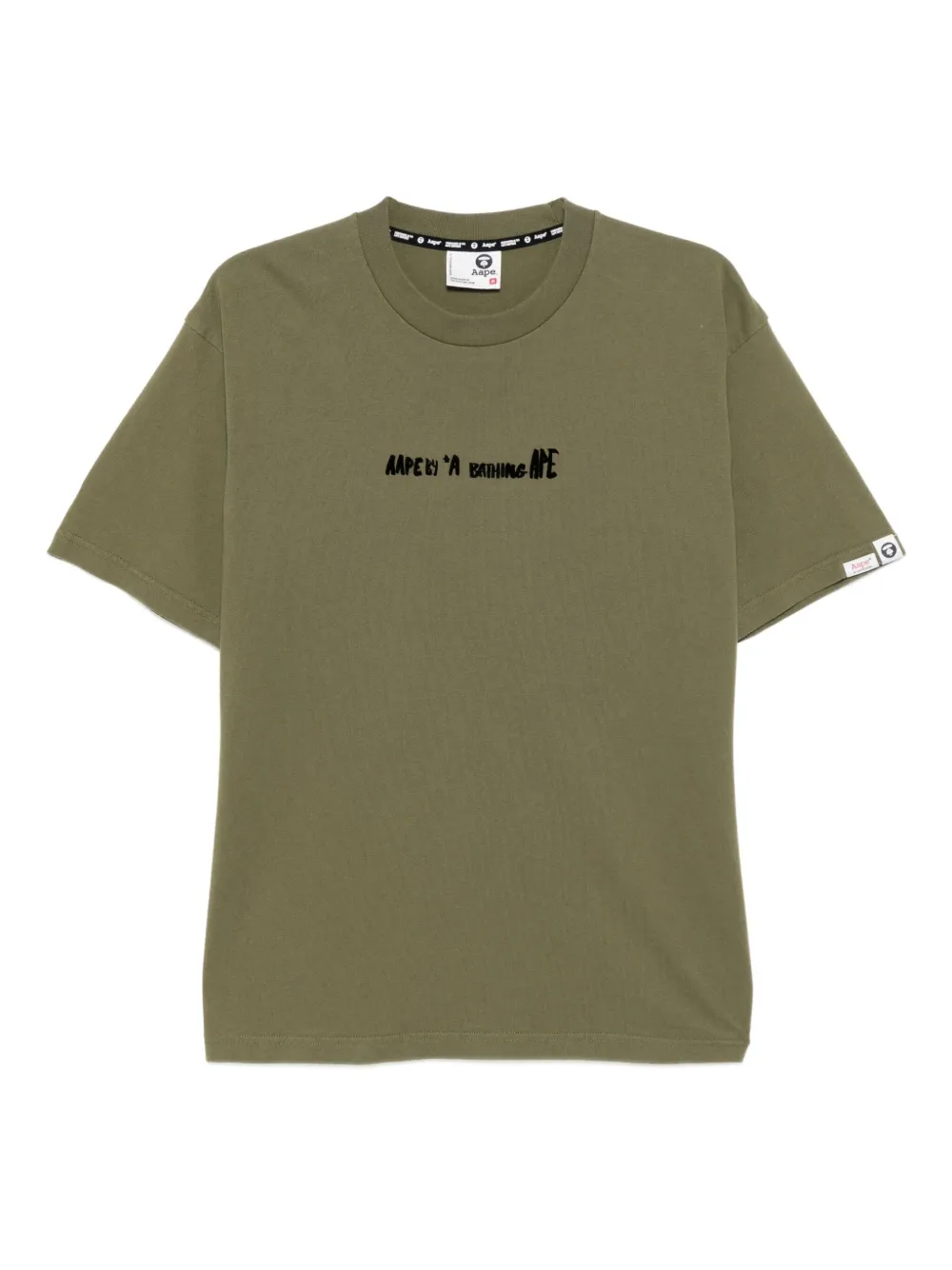 AAPE BY *A BATHING APE® short sleeves T-shirt | Green | Image 1