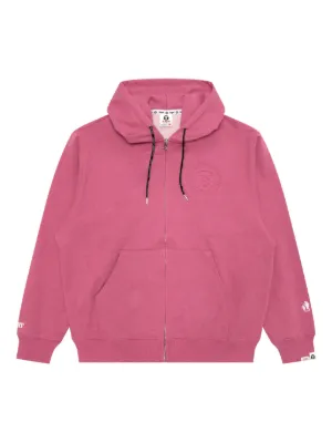 Supreme zip-up Hoodie | Pink | FARFETCH