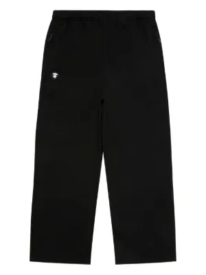 AAPE BY *A BATHING APE® トラックパンツ | ブラック | FARFETCH JP