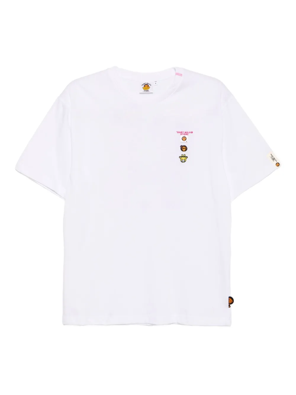 *BABY MILO® STORE BY *A BATHING APE® short sleeves T-shirt | White | Image 1